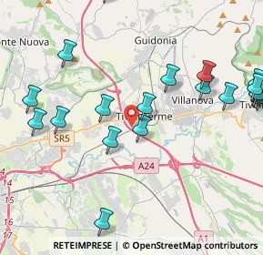 Mappa Via Enrico Berlinguer, 00011 Tivoli RM, Italia (5.459)