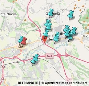 Mappa Via Enrico Berlinguer, 00011 Tivoli RM, Italia (3.9705)