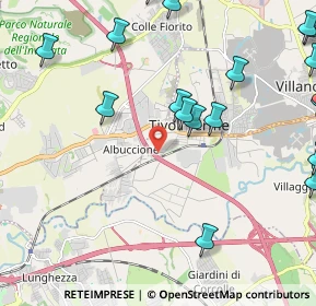 Mappa Via Enrico Berlinguer, 00011 Tivoli RM, Italia (3.2315)