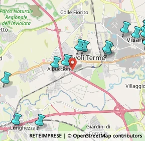 Mappa Via Enrico Berlinguer, 00011 Tivoli RM, Italia (3.16706)