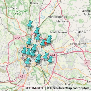 Mappa Via Ada Negri, 00137 Roma RM, Italia (6.59471)