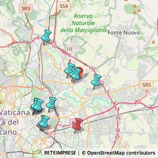 Mappa Via Luigi Pirandello, 00137 Roma RM, Italia (4.90154)