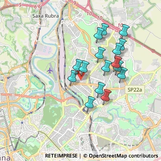 Mappa Via Monte Amiata, 00141 Roma RM, Italia (1.76625)