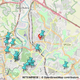 Mappa Via Monte Amiata, 00141 Roma RM, Italia (3.31357)