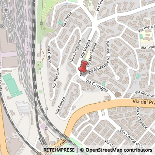 Mappa 48 Via Cavriglia, Roma, RM 00139, 00139 Roma RM, Italia, 00139 Roma, Roma (Lazio)