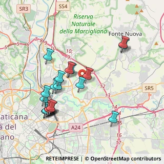 Mappa Via Nomentana, 00156 Roma RM, Italia (4.2295)