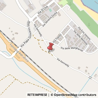 Mappa Contrada ramitelli, 86042 Campomarino, Campobasso (Molise)