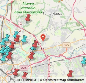 Mappa Via di Sant'Alessandro, 00100 Roma RM, Italia (6.682)