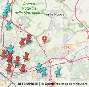 Mappa Via di Sant'Alessandro, 00100 Roma RM, Italia (6.7985)