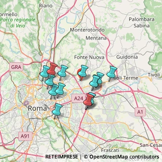 Mappa Via di Sant'Alessandro, 00100 Roma RM, Italia (6.01)