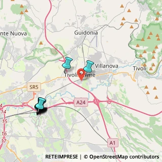 Mappa Str 00019, 00019 Tivoli RM, Italia (5.29)