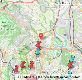 Mappa Via di Villa Severini, 00191 Roma RM, Italia (4.134)