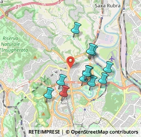 Mappa Via Fedele Lampertico, 00191 Roma RM, Italia (1.61917)