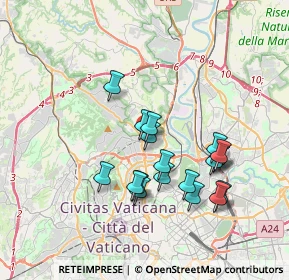 Mappa Via Fedele Lampertico, 00191 Roma RM, Italia (3.51053)