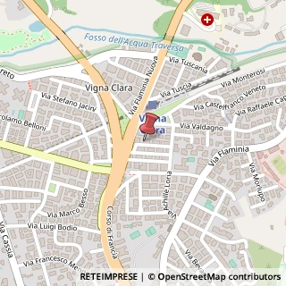 Mappa Via Fedele Lampertico, 7, 00191 Roma, Roma (Lazio)