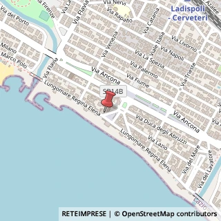 Mappa Via Cantoni, 10, 00055 Ladispoli, Roma (Lazio)