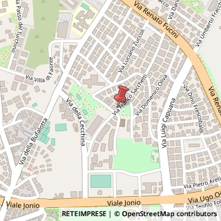 Mappa Piazza Scelfo, 1, 00137 Roma, Roma (Lazio)