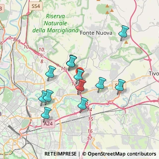 Mappa Via Troilo il Grande, 00131 Roma RM, Italia (3.63333)