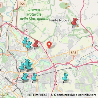 Mappa Crescenzio Conte Di Sabina, 00131 Roma RM, Italia (5.96667)