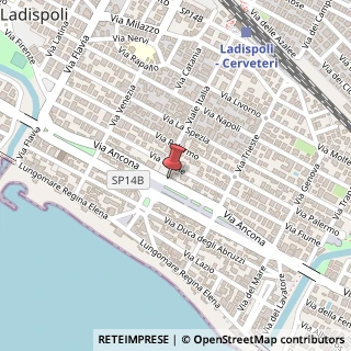 Mappa Via Ancona, 60, 00055 Ladispoli, Roma (Lazio)