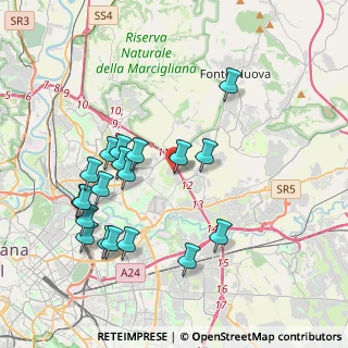 Mappa Via Pier Silverio Leicht, 00156 Roma RM, Italia (4.23211)