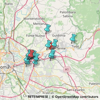 Mappa Via Luigi Einaudi, 00185 Roma RM, Italia (6.84867)