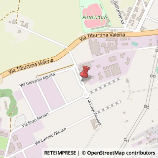 Mappa Via Luigi Einaudi, 80, 00012 Guidonia RM, Italia, 00012 Guidonia Montecelio, Roma (Lazio)