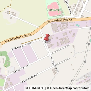 Mappa Via Einaudi Luigi, 7, 00012 Fonte Nuova, Roma (Lazio)