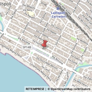 Mappa Via Ancona, 56, 00055 Ladispoli, Roma (Lazio)