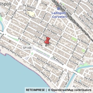 Mappa Via Fiume, 48, 00055 Ladispoli, Roma (Lazio)
