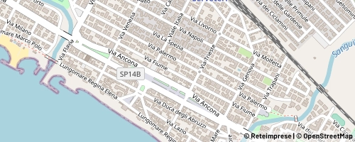 Mappa Ladispoli