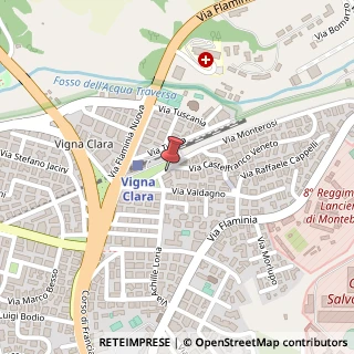 Mappa Via Monterosi, 18, 00191 Roma, Roma (Lazio)