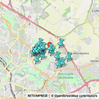 Mappa Via Goffredo Ciaralli, 00156 Roma RM, Italia (1.277)