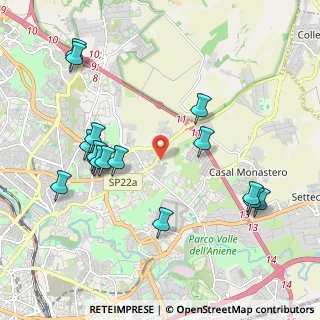 Mappa Via Goffredo Ciaralli, 00156 Roma RM, Italia (2.33688)