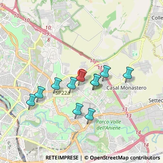 Mappa Via Goffredo Ciaralli, 00156 Roma RM, Italia (1.71545)