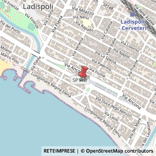 Mappa Via L. Odescalchi, 121, 00055 Ladispoli, Roma (Lazio)