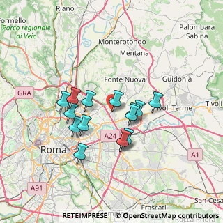 Mappa Via di S. Alessandro, 00131 Roma RM, Italia (6.02467)