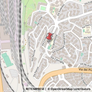 Mappa Via Vaglia, 25, 00139 Roma, Roma (Lazio)