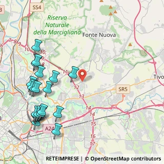 Mappa S. Alessandro, 00131 Roma RM, Italia (5.7485)