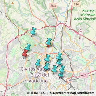 Mappa Via Raffaele Cappelli, 00191 Roma RM, Italia (4.1475)