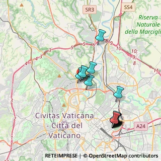 Mappa Via Marostica, 00191 Roma RM, Italia (4.40688)