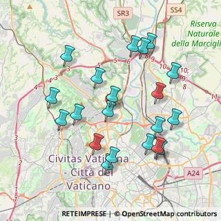 Mappa Via Marostica, 00191 Roma RM, Italia (4.2545)