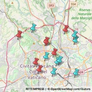 Mappa Via Valdagno, 00191 Roma RM, Italia (4.65143)