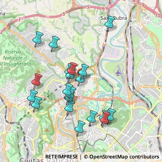 Mappa Via Valdagno, 00191 Roma RM, Italia (2.053)