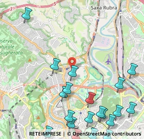 Mappa Via Valdagno, 00191 Roma RM, Italia (3.241)