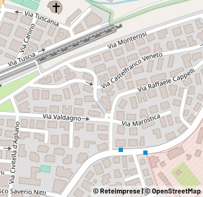 Mappa Via Valdagno, 00191 Roma RM, Italia (0.12308)