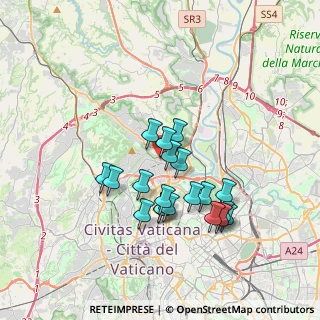 Mappa Via Gerolamo Belloni, 00191 Roma RM, Italia (3.26)