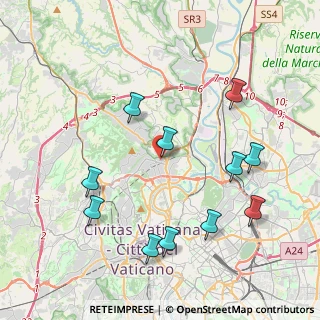 Mappa Via Gerolamo Belloni, 00191 Roma RM, Italia (4.60273)