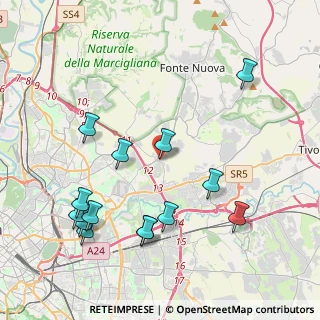 Mappa Via Poppea Sabina, 00131 Roma RM, Italia (4.84929)