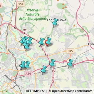 Mappa Via Poppea Sabina, 00131 Roma RM, Italia (4.46214)